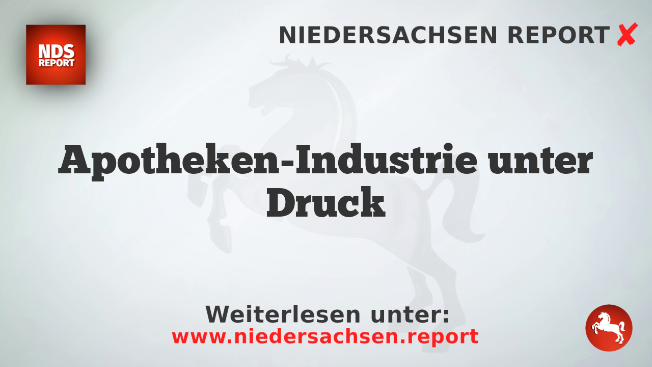 Apotheken-Industrie unter Druck