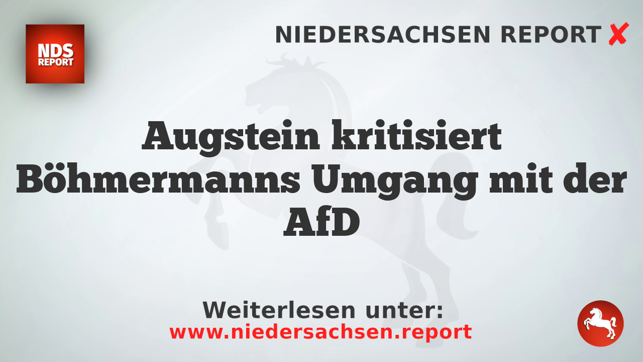 Augstein kritisiert Böhmermanns Umgang mit der AfD