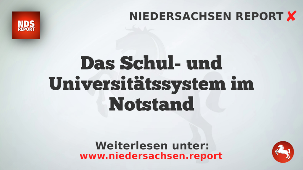 Das Schul- und Universitätssystem im Notstand
