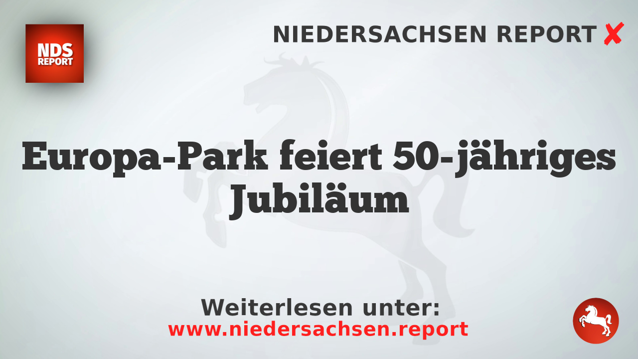 Europa-Park feiert 50-jähriges Jubiläum