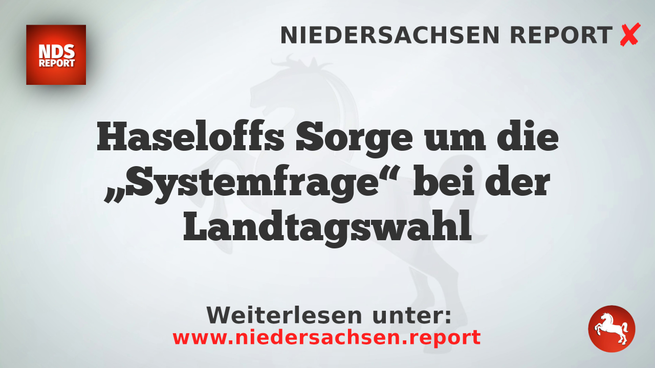 Haseloffs Sorge um die „Systemfrage“ bei der Landtagswahl