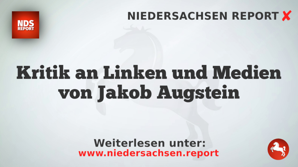 Kritik an Linken und Medien von Jakob Augstein