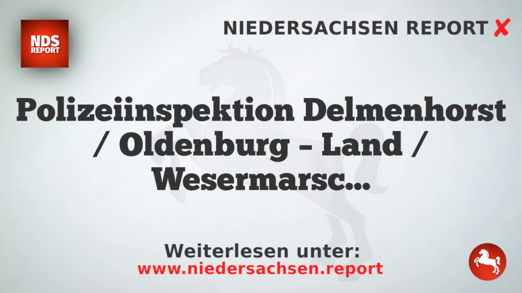 Polizeiinspektion Delmenhorst / Oldenburg – Land / Wesermarsch: Autobahnpolizei Ahlhorn unterstützt DocStop-Initiative