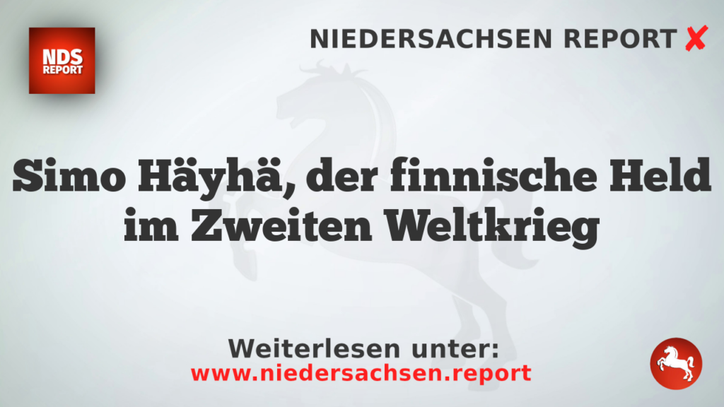 Simo Häyhä, der finnische Held im Zweiten Weltkrieg