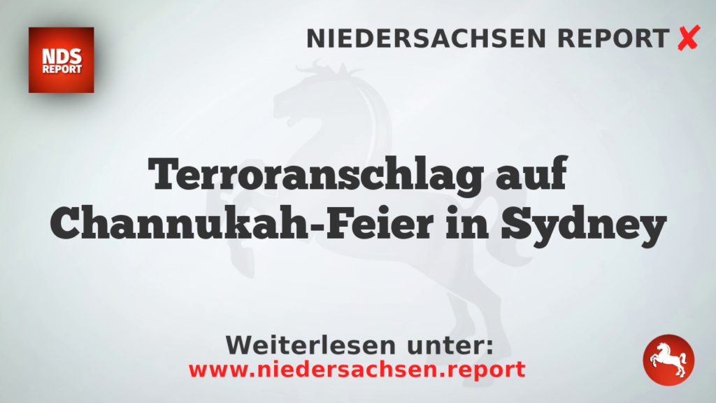 Terroranschlag auf Channukah-Feier in Sydney