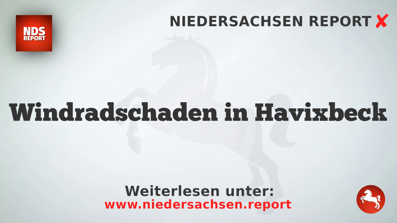 Windradschaden in Havixbeck