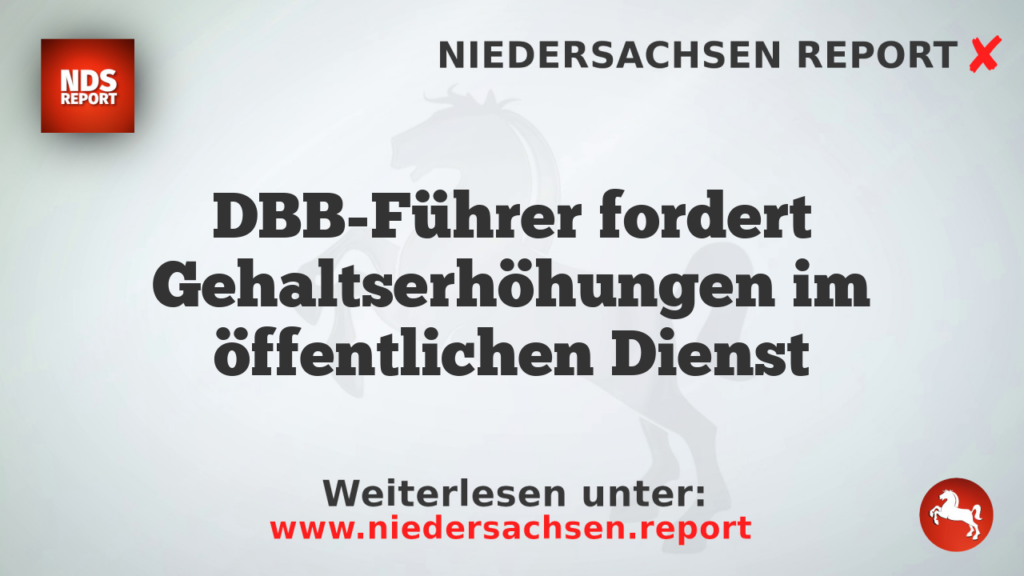 DBB-Führer fordert Gehaltserhöhungen im öffentlichen Dienst