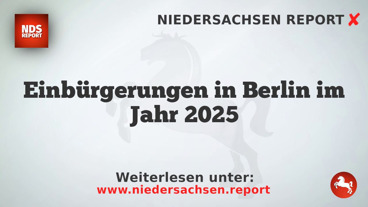 Einbürgerungen in Berlin im Jahr 2025