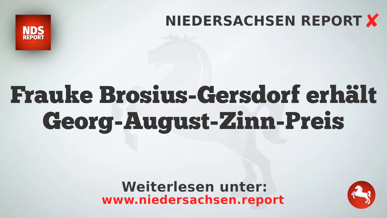 Frauke Brosius-Gersdorf erhält Georg-August-Zinn-Preis
