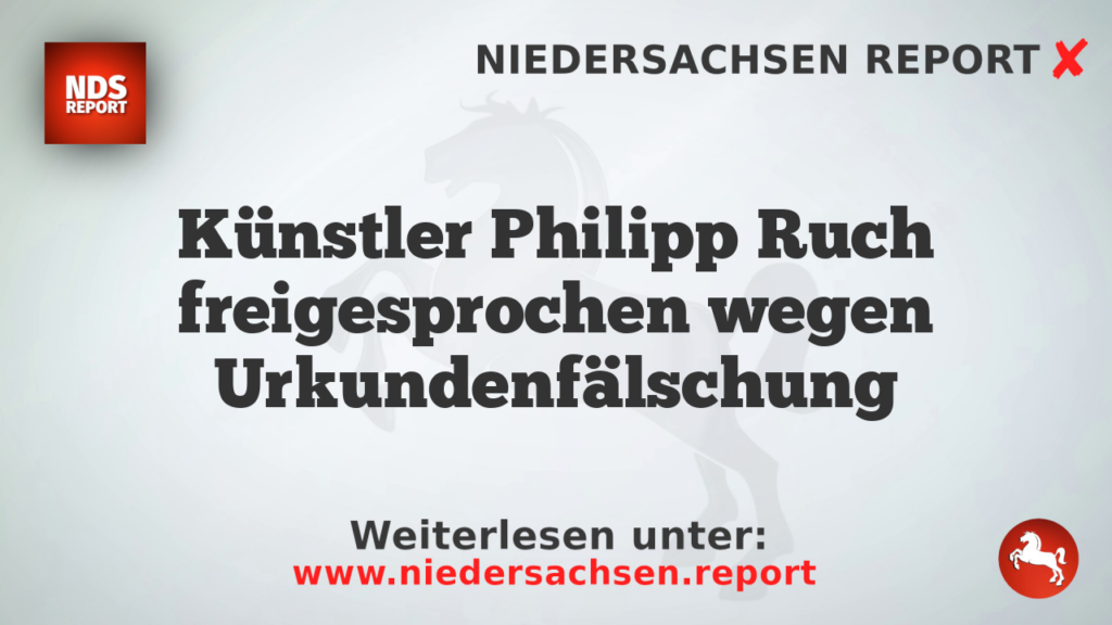 Künstler Philipp Ruch freigesprochen wegen Urkundenfälschung