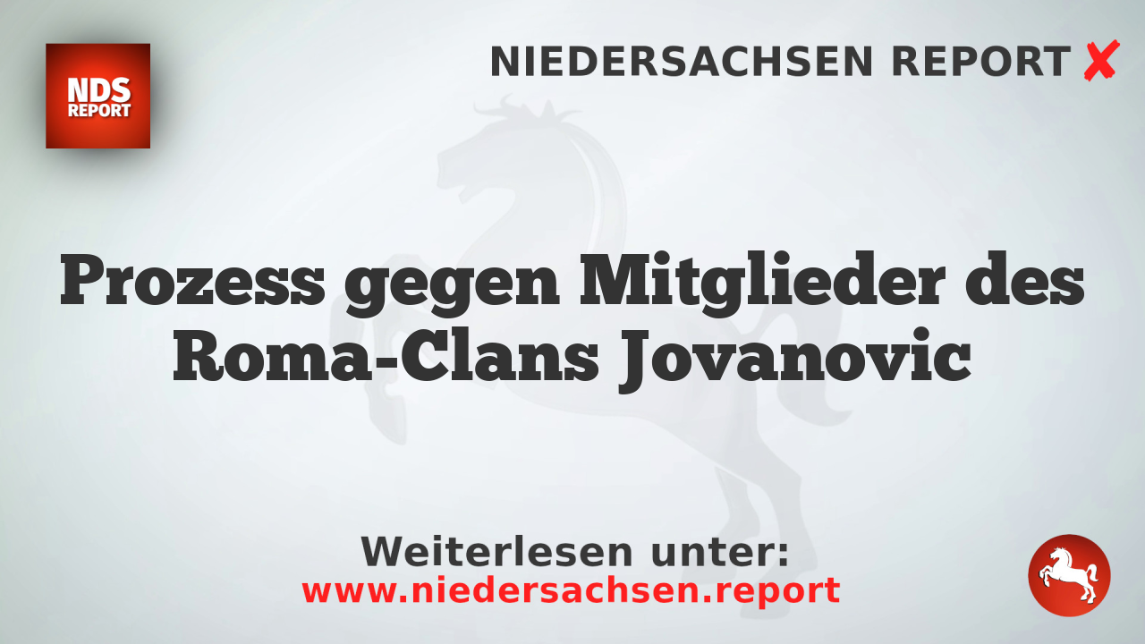 Prozess gegen Mitglieder des Roma-Clans Jovanovic
