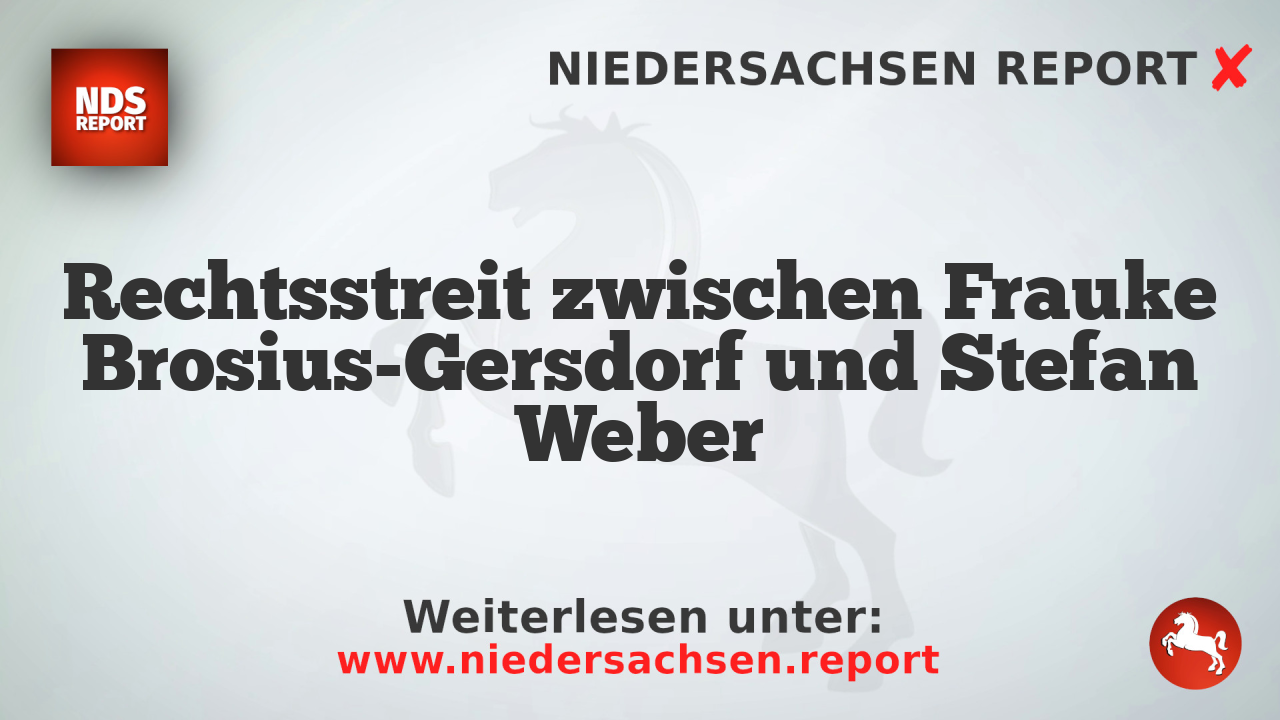 Rechtsstreit zwischen Frauke Brosius-Gersdorf und Stefan Weber