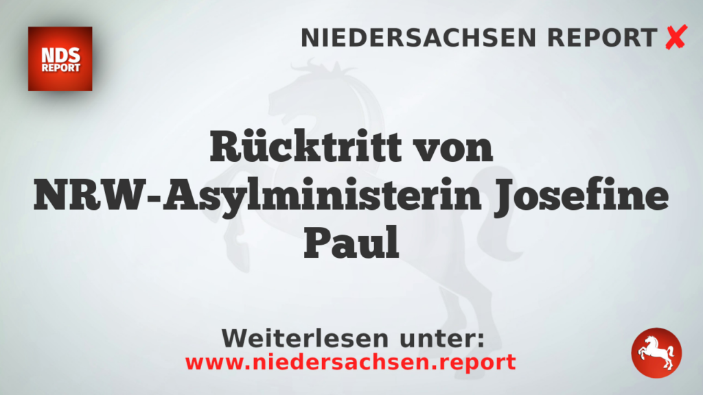 Rücktritt von NRW-Asylministerin Josefine Paul