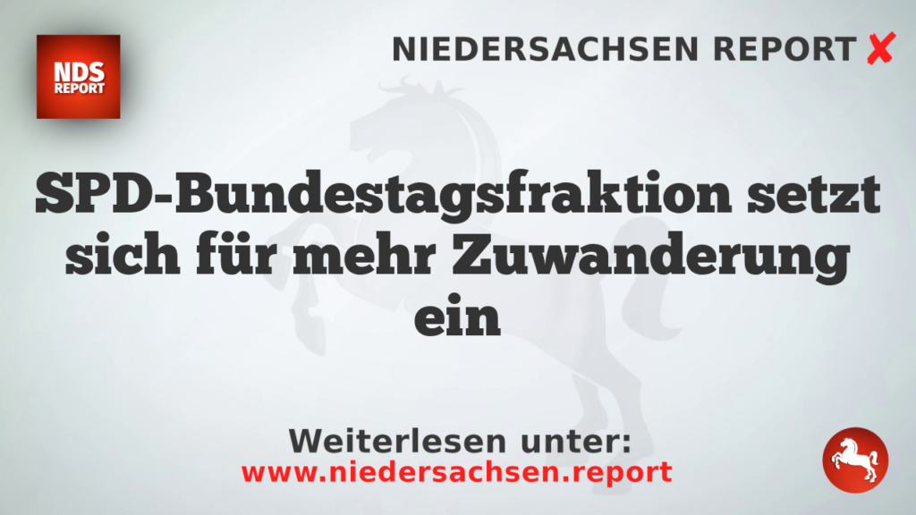SPD-Bundestagsfraktion setzt sich für mehr Zuwanderung ein