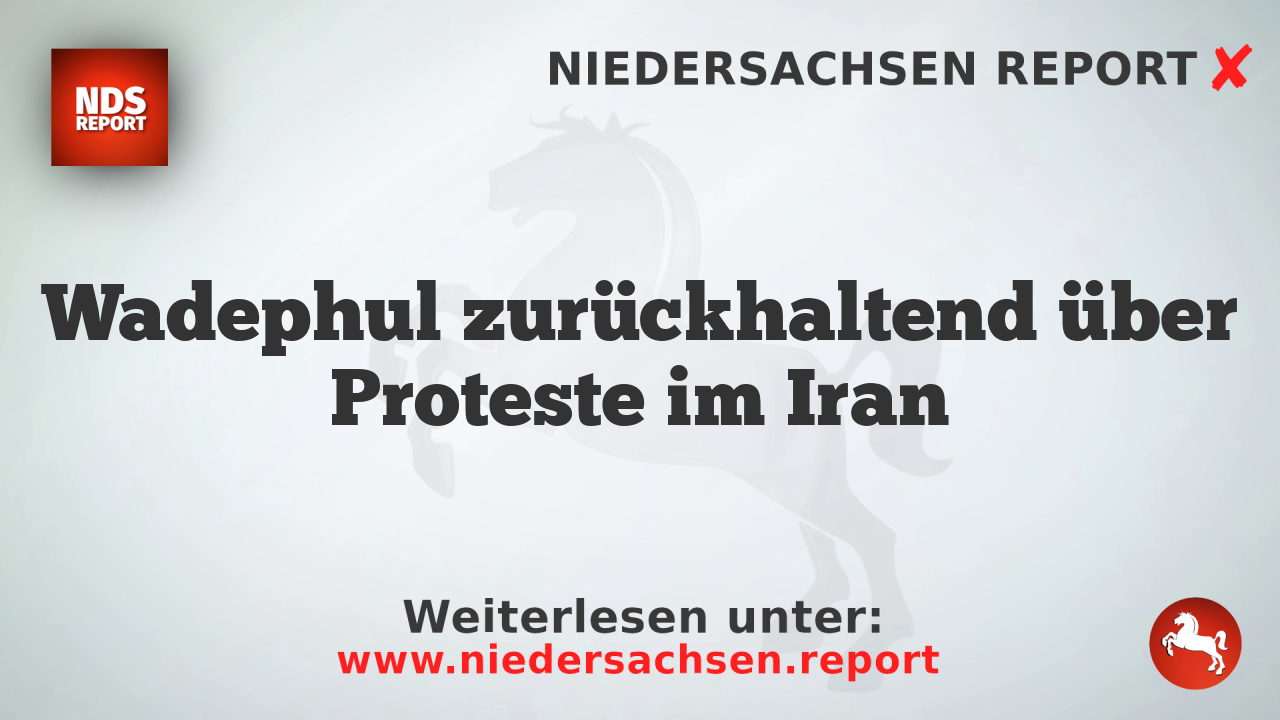 Wadephul zurückhaltend über Proteste im Iran