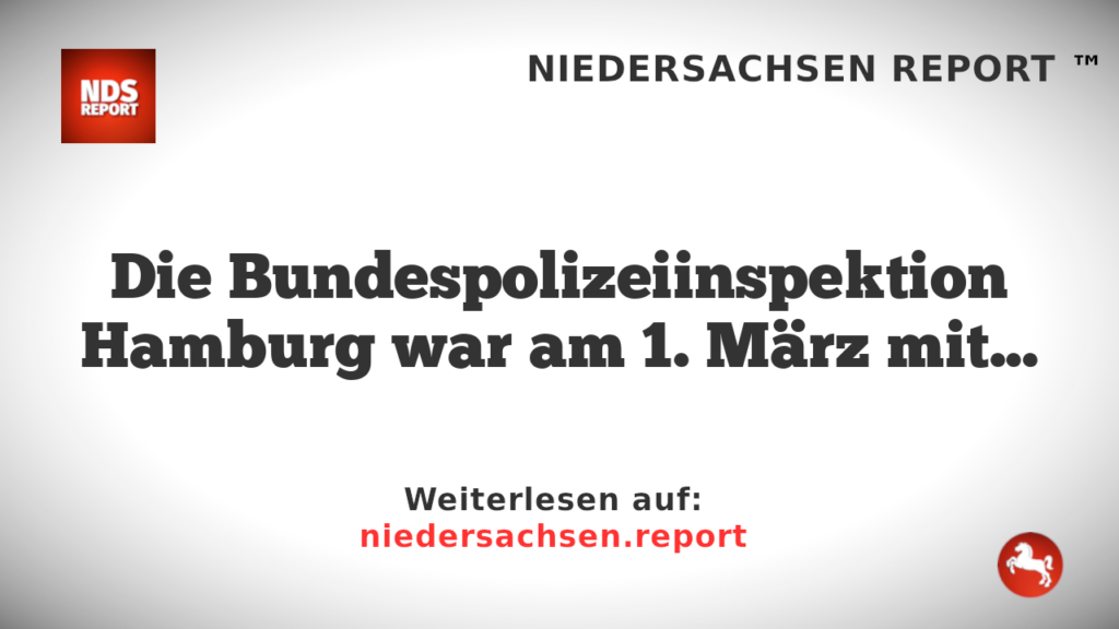 Bundespolizei sichert Fußballspiel erfolgreich ab