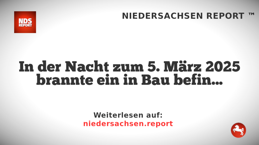 Feuer in Wohnhaus-Rohbau löschte Feuerwehr erfolgreich