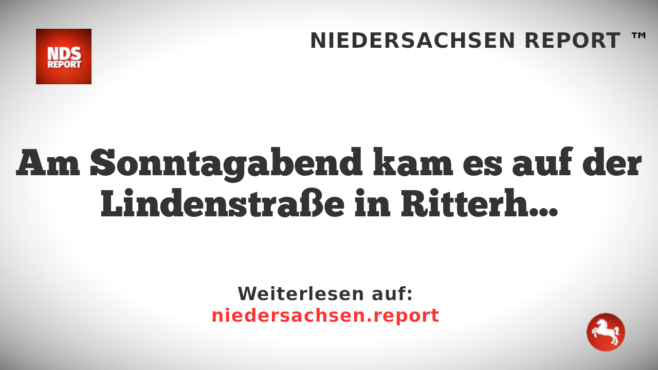 Schwer verletzte Personen nach Auseinandersetzung in Ritterhude/Platjenwerbe