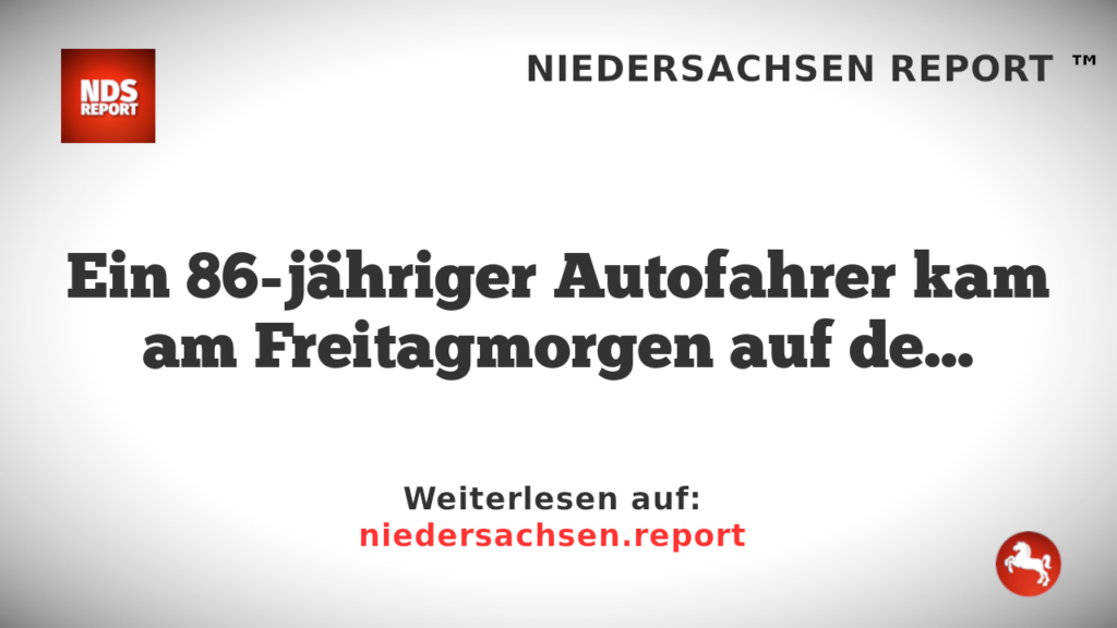 Tödlicher Verkehrsunfall bei Wunstorf-Bokeloh