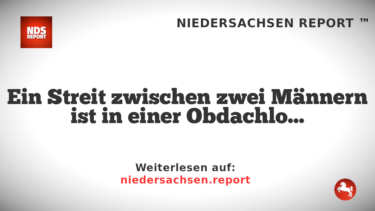 Festnahme nach Messerangriff auf Obdachlosen in Stellingen