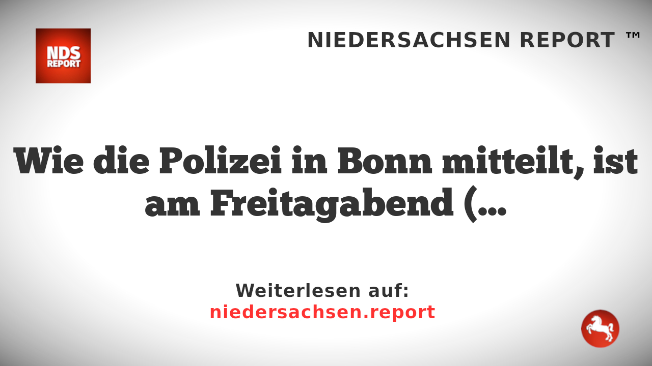 "Bad Honnef: Verdacht auf versuchtes Tötungsdelikt – Polizei nimmt Tatverdächtigen fest"