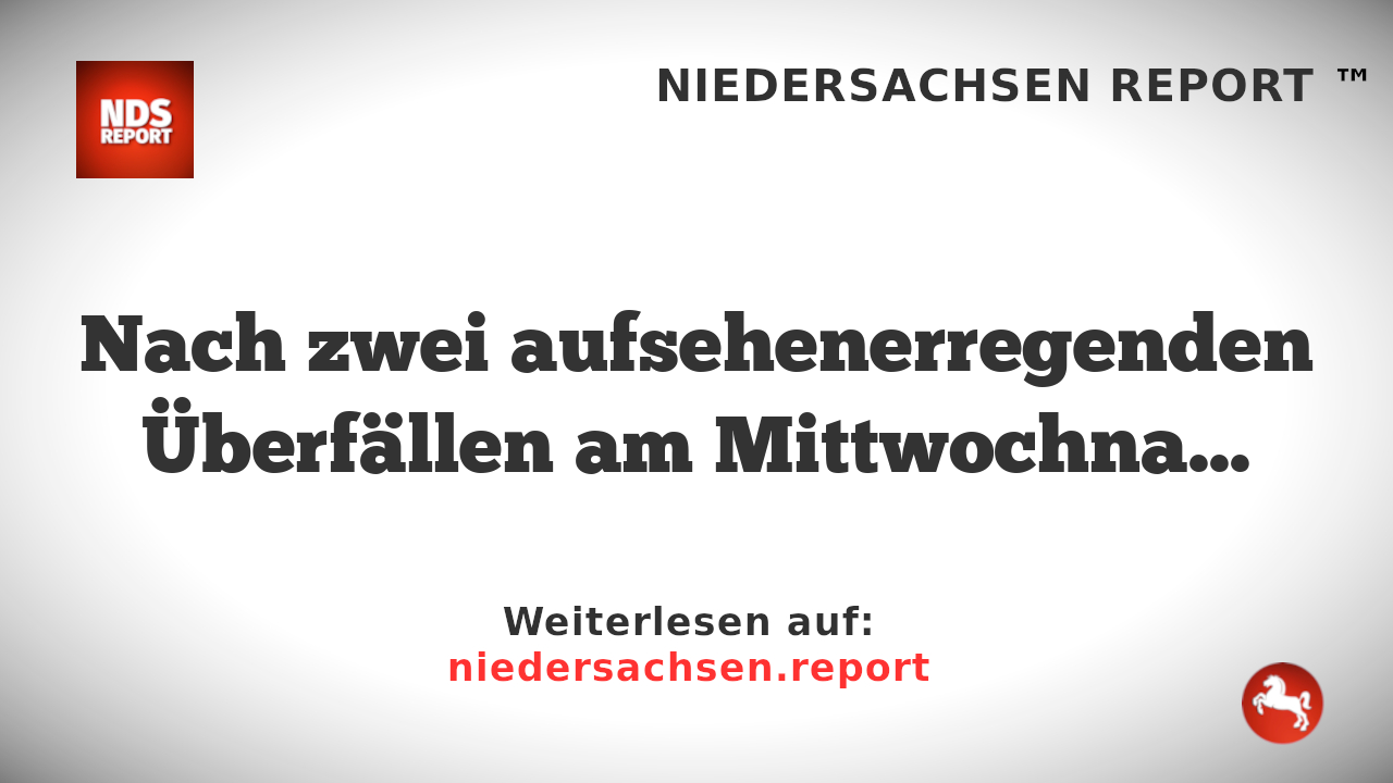 Doppelter Schlag: Kettenräuber in Wolfsburg überwältigt