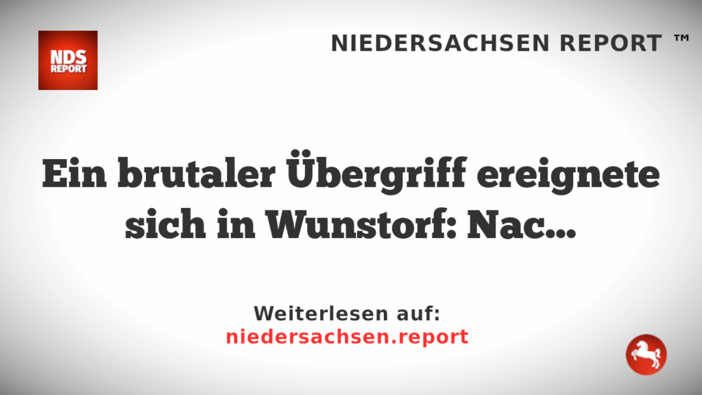 Ein brutaler Übergriff ereignete sich in Wunstorf: Nach einem Streit an einer Bushaltestelle griff ein Mann seinen Kontrahenten mit Pfefferspray an und verletzte mehrere Personen.