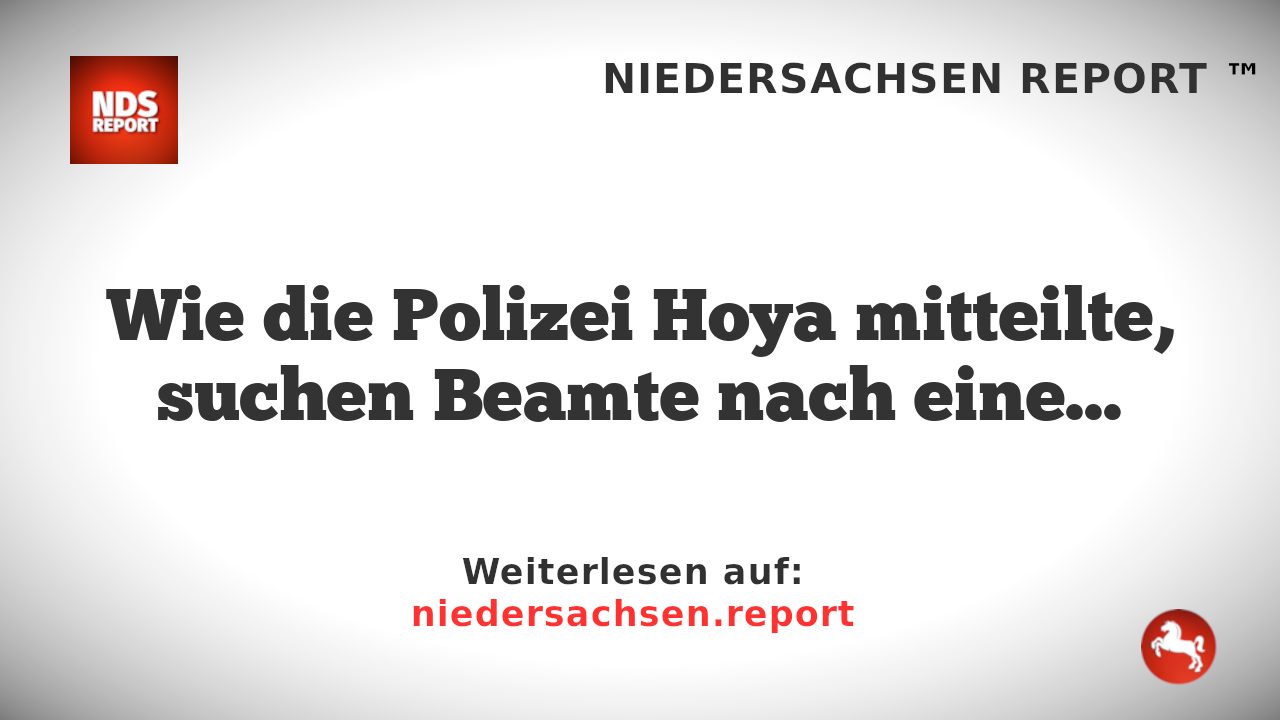 "Polizei sucht Zeugen nach Raub in Eystrup"