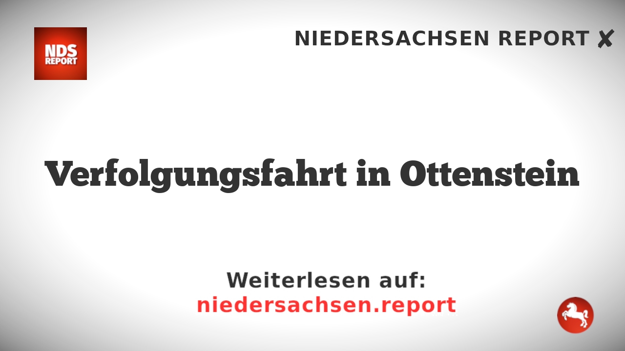 Verfolgungsfahrt in Ottenstein
