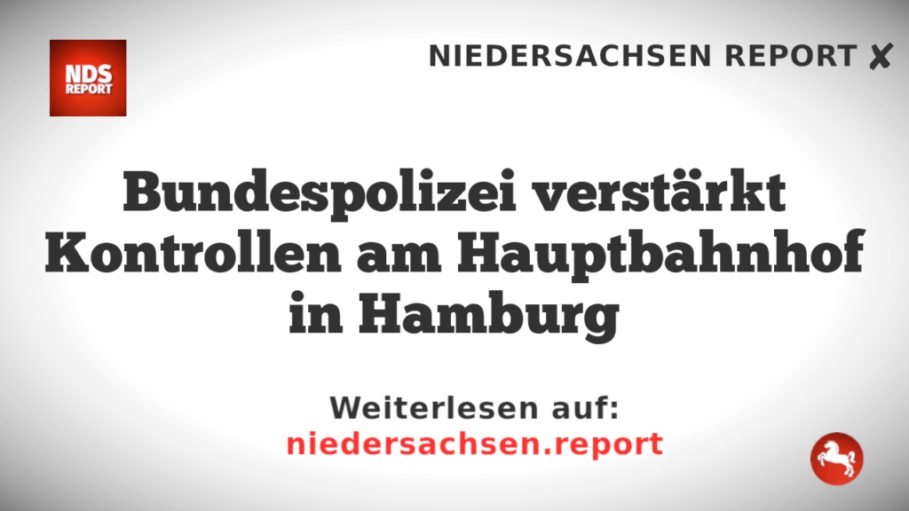 Bundespolizei verstärkt Kontrollen am Hauptbahnhof in Hamburg