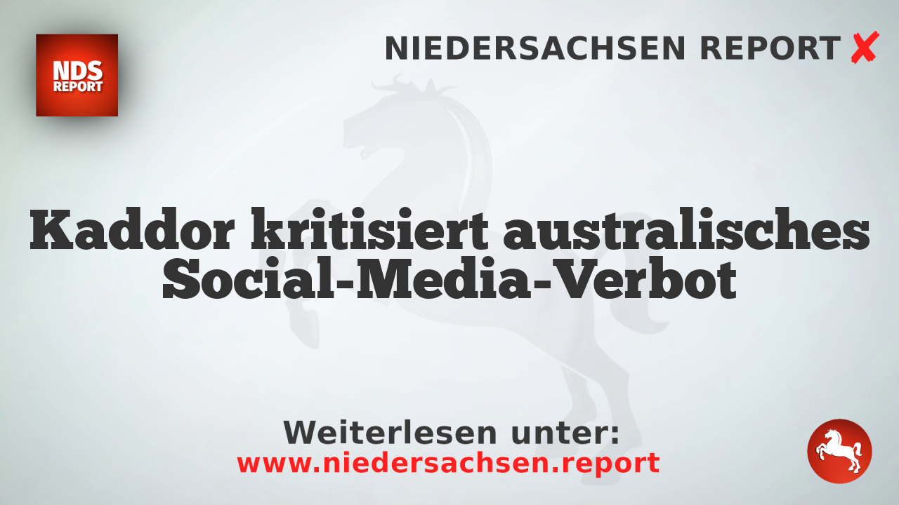 Kaddor kritisiert australisches Social-Media-Verbot