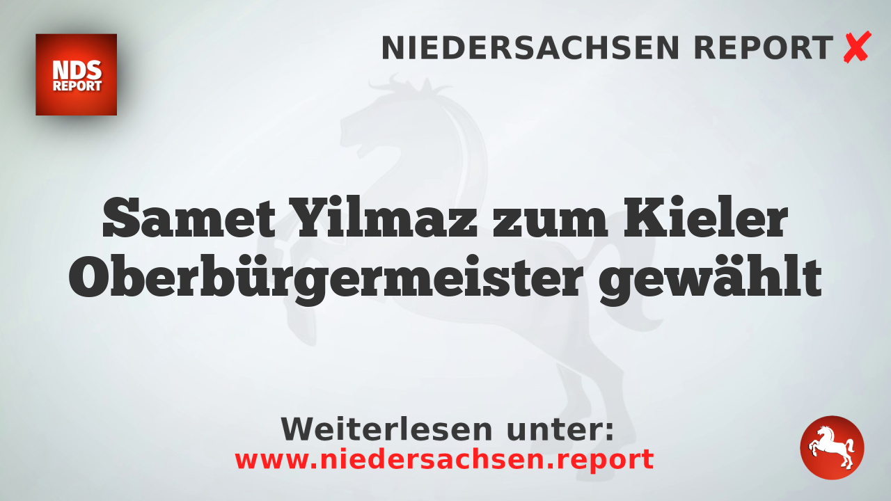 Samet Yilmaz zum Kieler Oberbürgermeister gewählt