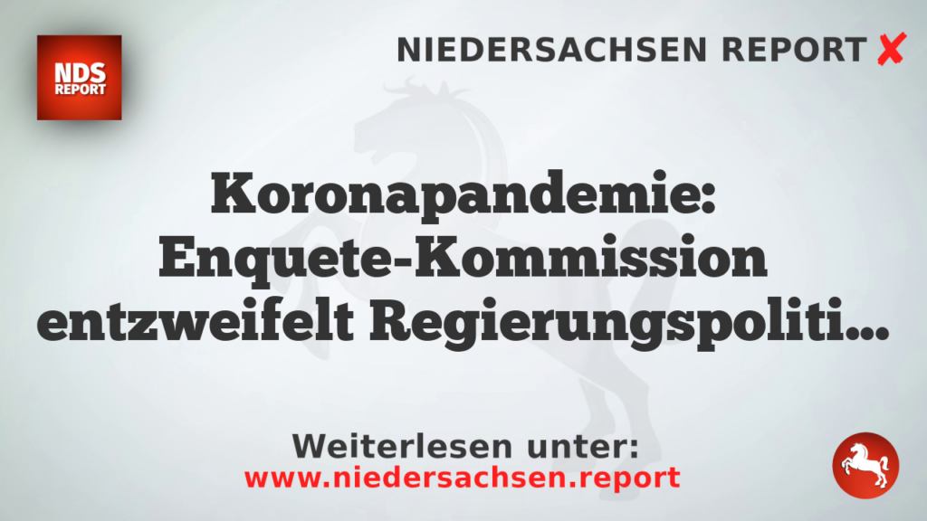 Koronapandemie: Enquete-Kommission entzweifelt Regierungspolitik