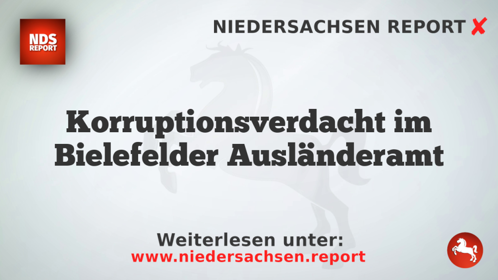 Korruptionsverdacht im Bielefelder Ausländeramt