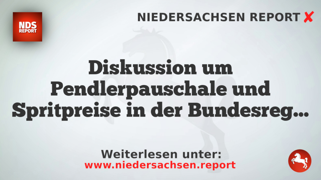 Diskussion um Pendlerpauschale und Spritpreise in der Bundesregierung
