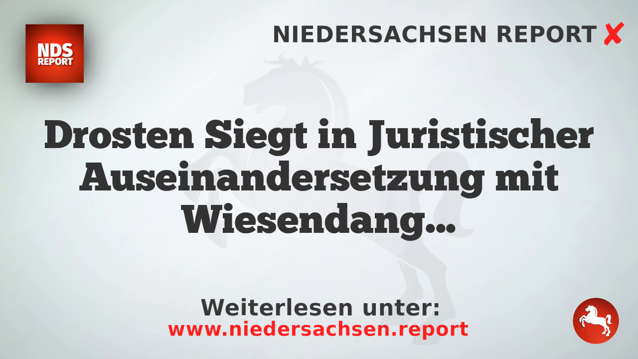 Drosten Siegt in Juristischer Auseinandersetzung mit Wiesendanger über Coronavirus-Äußerungen