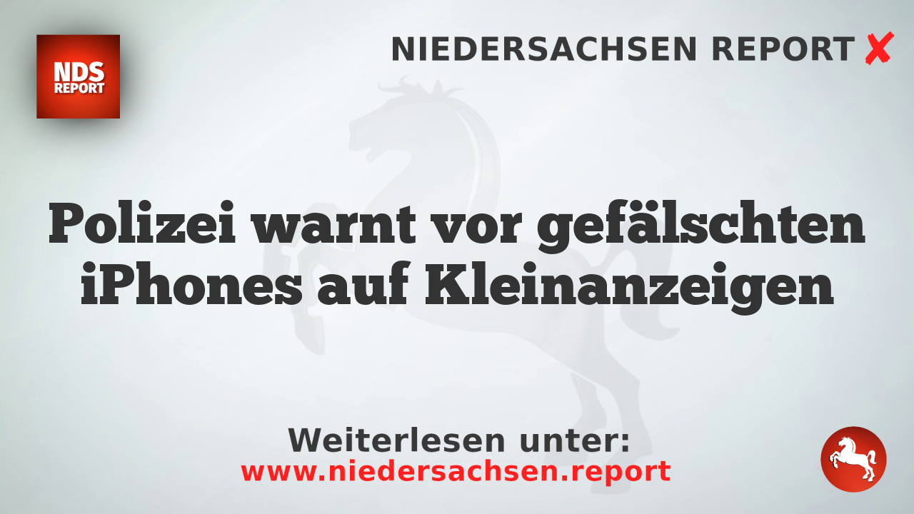Polizei warnt vor gefälschten iPhones auf Kleinanzeigen