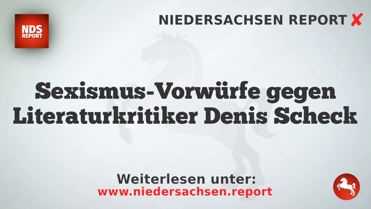 Sexismus-Vorwürfe gegen Literaturkritiker Denis Scheck