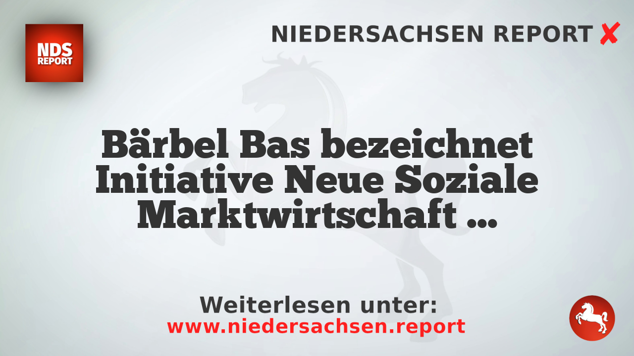 Bärbel Bas bezeichnet Initiative Neue Soziale Marktwirtschaft als „menschenverachtend“