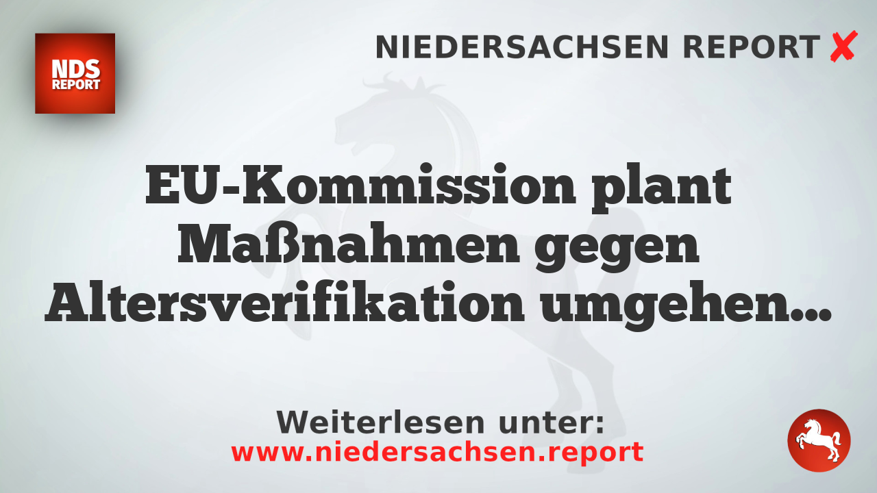 EU-Kommission plant Maßnahmen gegen Altersverifikation umgehende VPNs