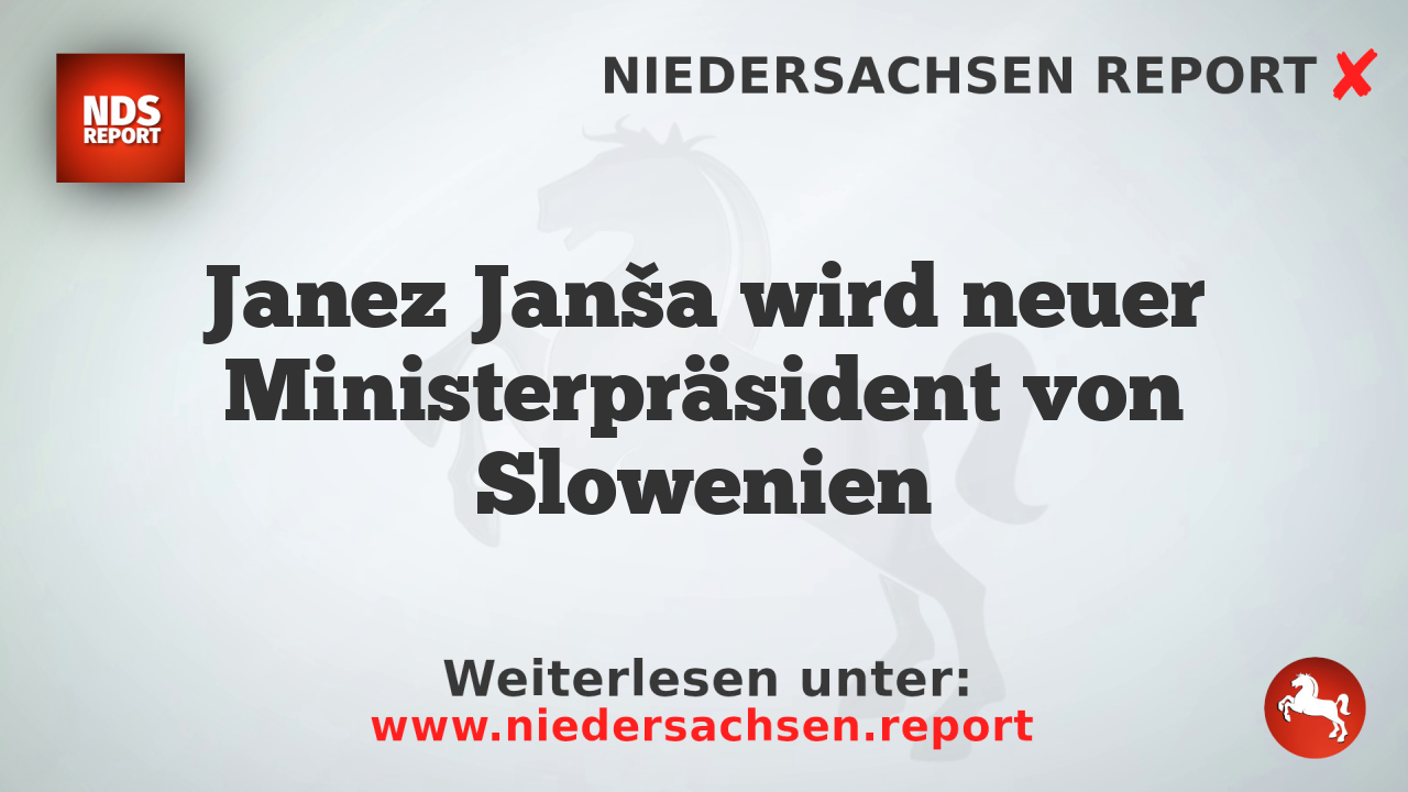 Janez Janša wird neuer Ministerpräsident von Slowenien