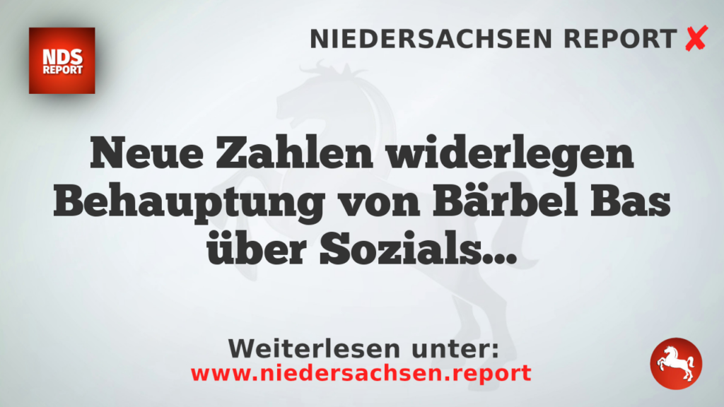 Neue Zahlen widerlegen Behauptung von Bärbel Bas über Sozialsysteme