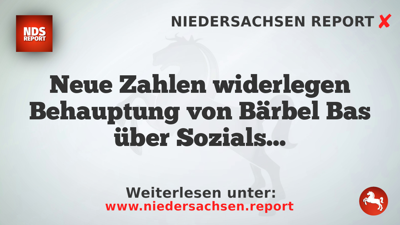 Neue Zahlen widerlegen Behauptung von Bärbel Bas über Sozialsysteme