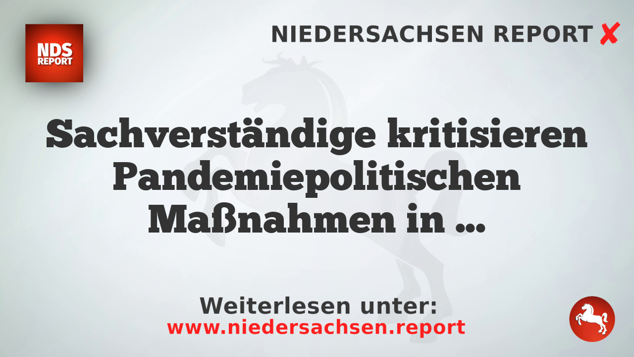 Sachverständige kritisieren Pandemiepolitischen Maßnahmen in Brandenburger Enquete-Kommission