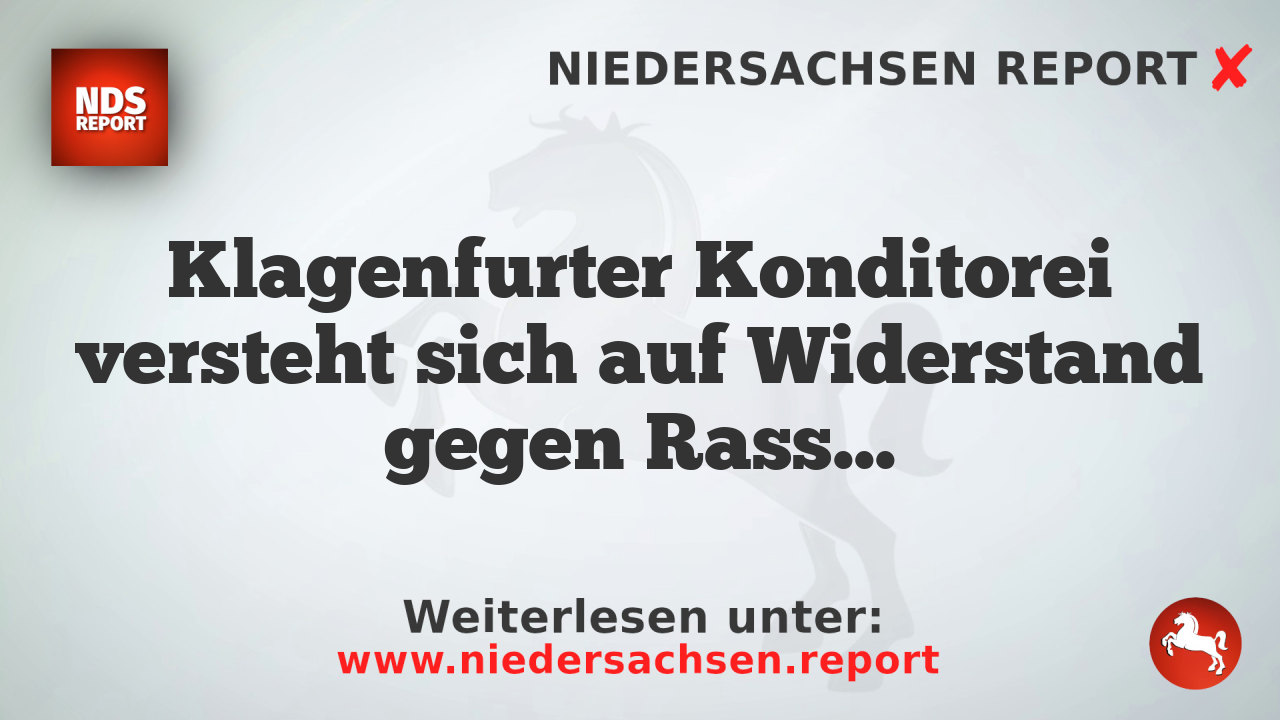 Klagenfurter Konditorei versteht sich auf Widerstand gegen Rassismus