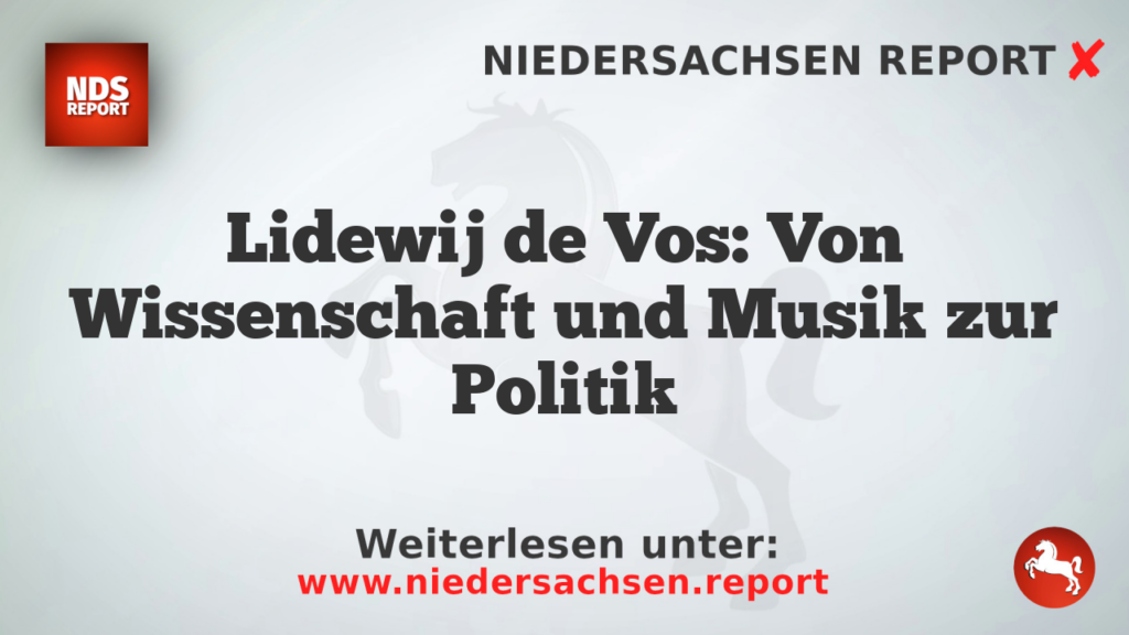 Lidewij de Vos: Von Wissenschaft und Musik zur Politik