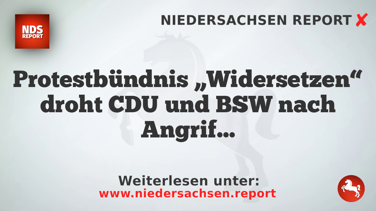 Protestbündnis „Widersetzen“ droht CDU und BSW nach Angriffen auf Journalisten