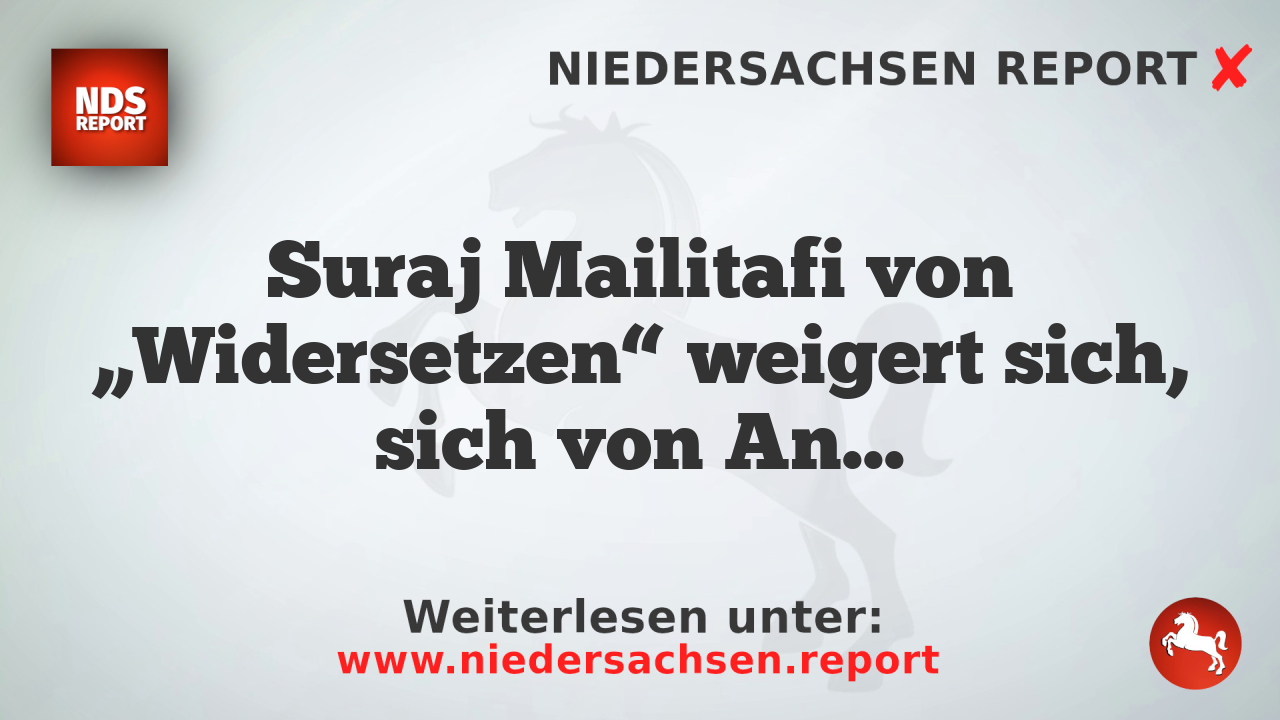 Suraj Mailitafi von „Widersetzen“ weigert sich, sich von Antifa-Angriffen zu distanzieren